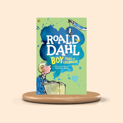Boy Tales of Childhood By Roald Dahl Children's Book Cover