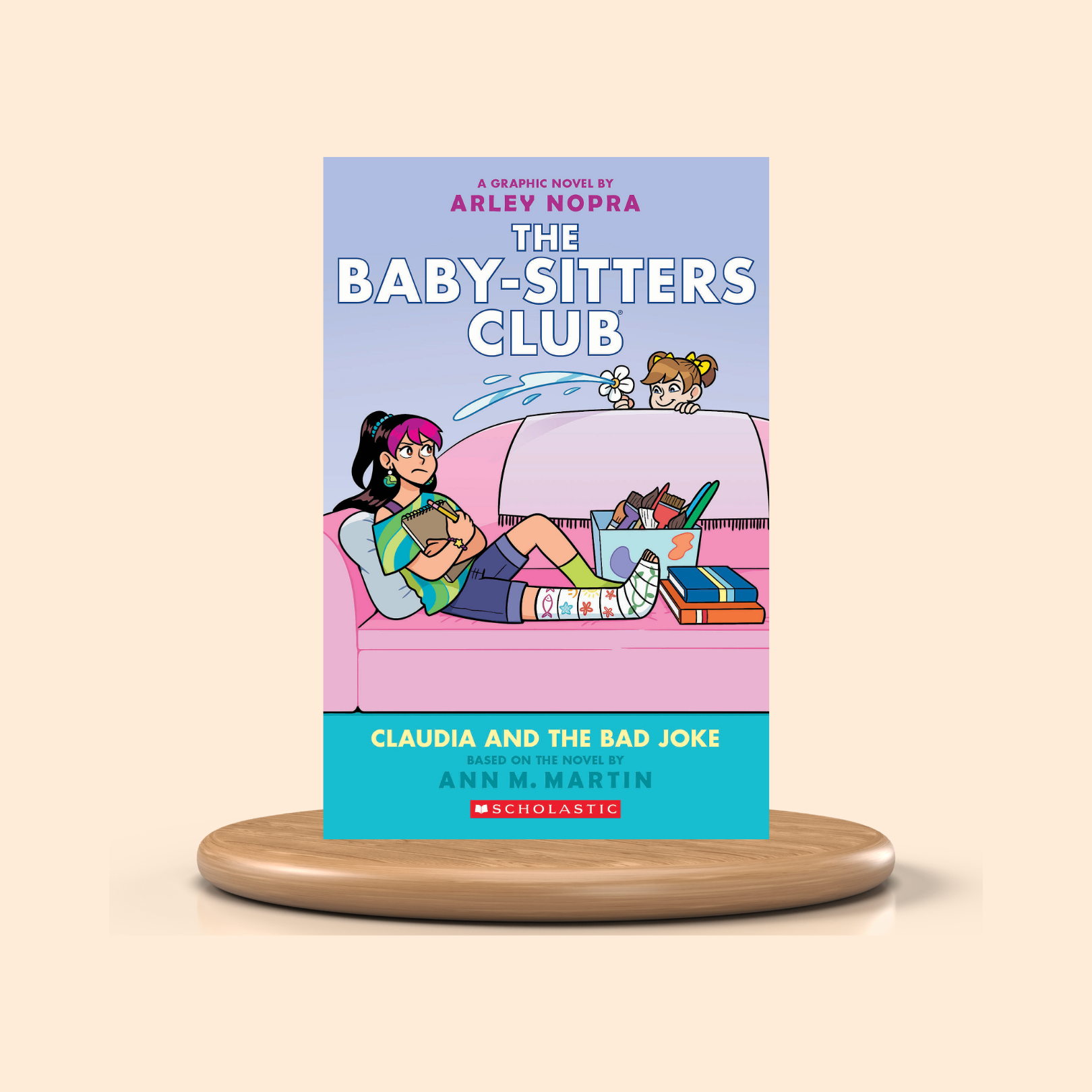 Claudia and the Bad Joke: Colored Graphic Novel (The Baby-Sitters Club Graphic Novels #15)