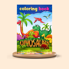 Dinosaurs Coloring Book (284 x 210mm)
