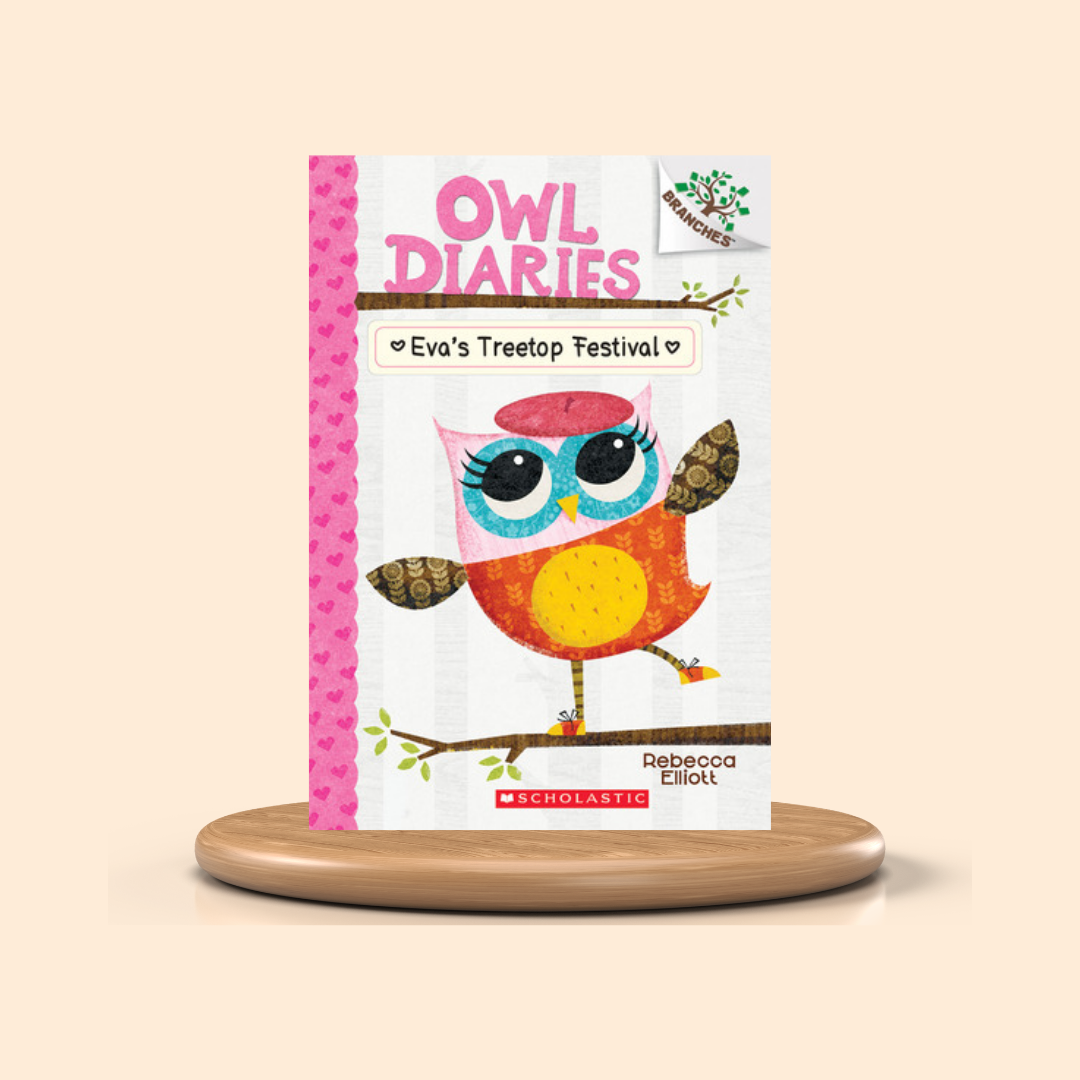 Eva's Treetop Festival (Owl Diaries #1) by Rebecca Elliott | Colored Edition