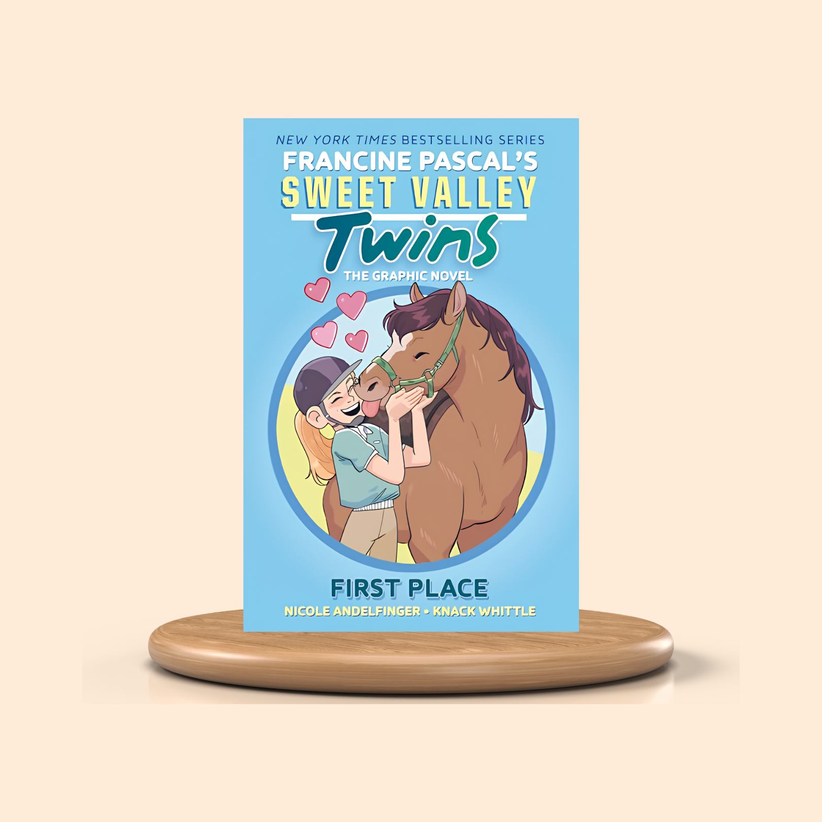 First Place by Nicole Andelfinger (Sweet Valley Twins Graphic Novels #8) - Colored Graphic Novel
