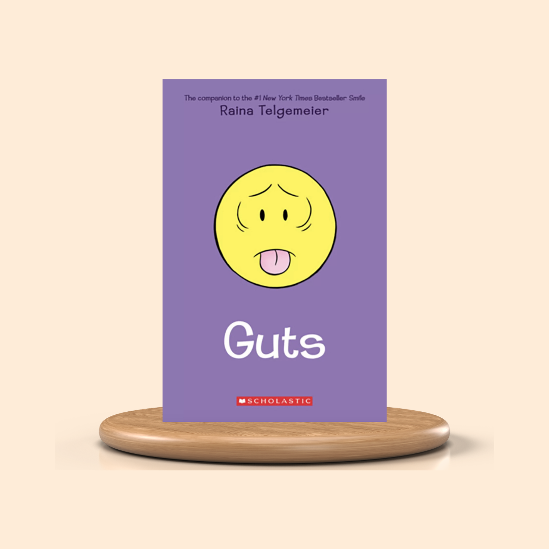 Guts: A Graphic Novel by Raina Telgemeier (Colored)
