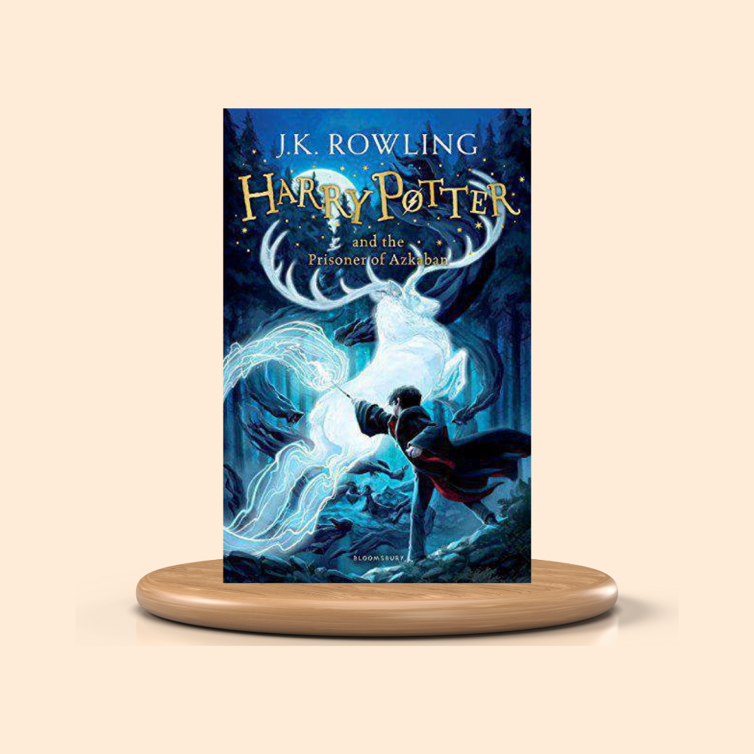 Harry Potter and the Prisoner of Azkaban by J.K. Rowling (Harry Potter #3) Children's Book Cover