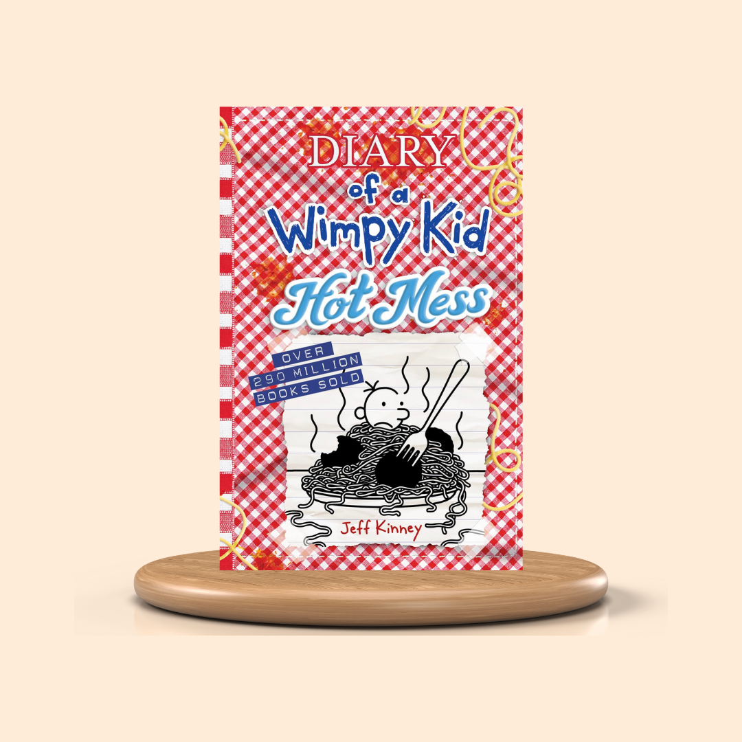 Hot Mess by Jeff Kinney (Diary of a Wimpy Kid #19) Children's Book Cover