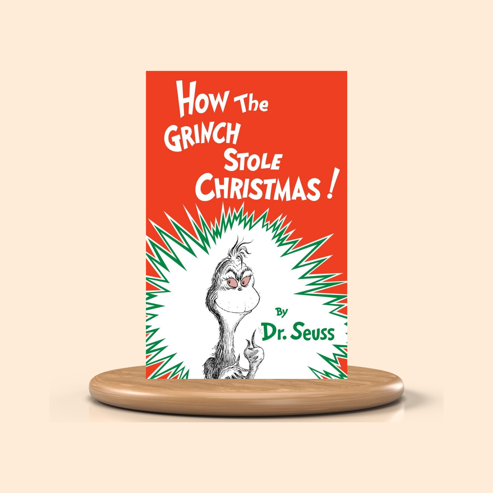How the Grinch Stole Christmas! by Dr. Seuss – Colored Picture Book
