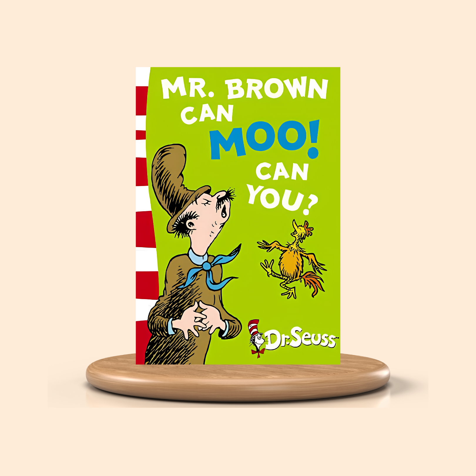 Mr. Brown Can Moo! Can You? by Dr. Seuss – Colored Picture Book