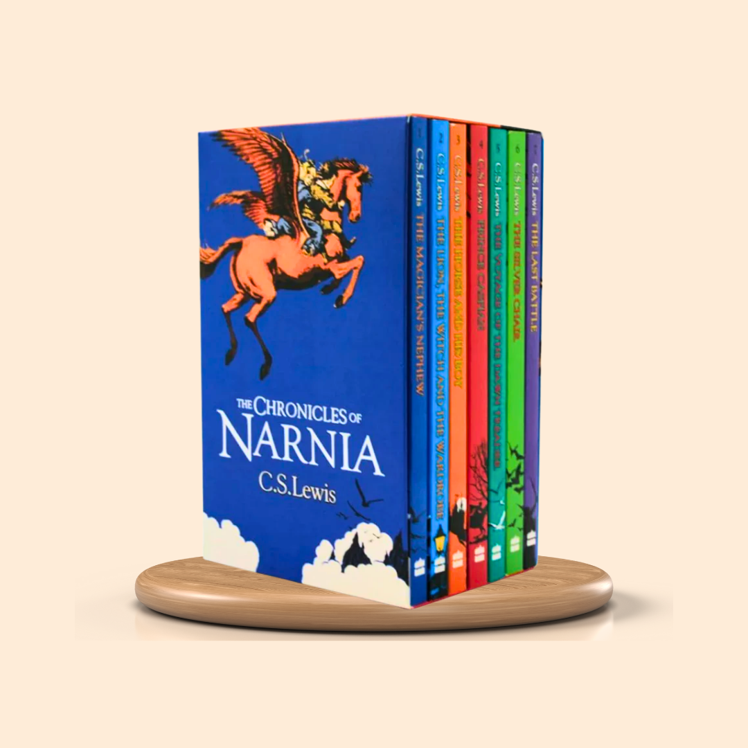 The Chronicles of Narnia by C. S. Lewis (Set of 7 Books) Children's Book Cover