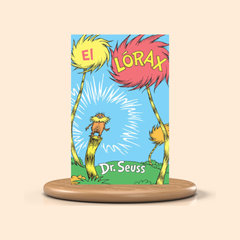 The Lorax by Dr. Seuss Children's Book Cover