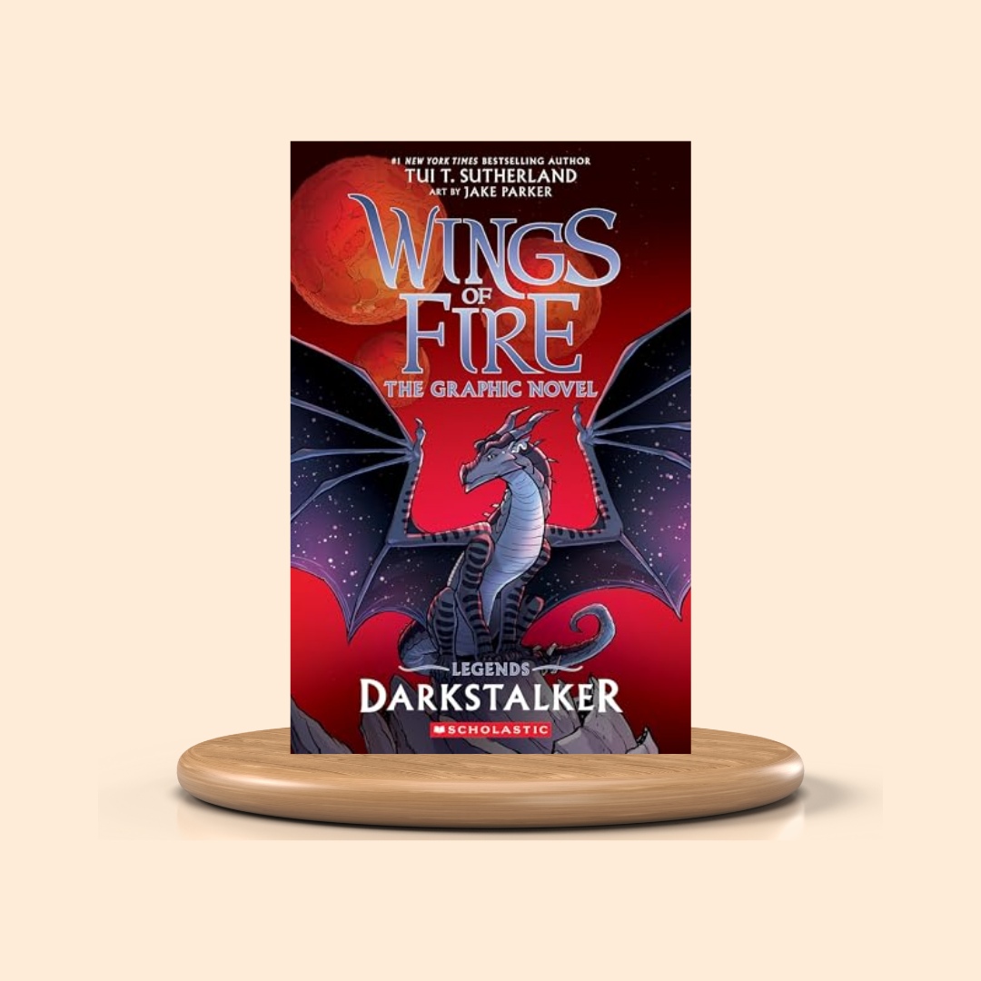Darkstalker (Wings of Fire Graphic Novel) by Tui T. Sutherland Book Cover