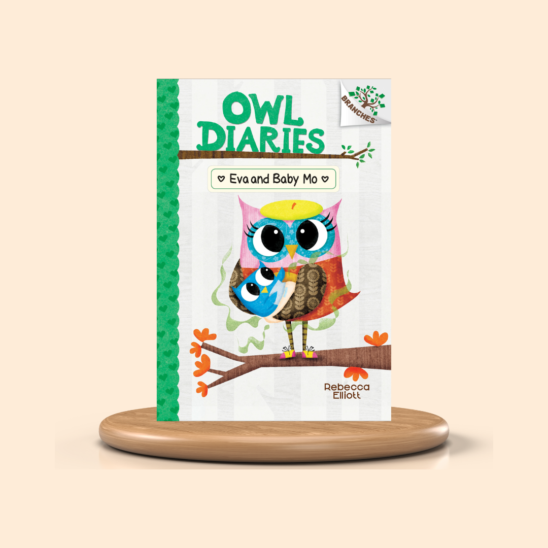 Eva and Baby Mo (Owl Diaries #10) by Rebecca Elliott | Colored Edition