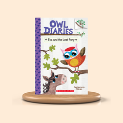 Eva and the Lost Pony (Owl Diaries #8) by Rebecca Elliott | Colored Edition