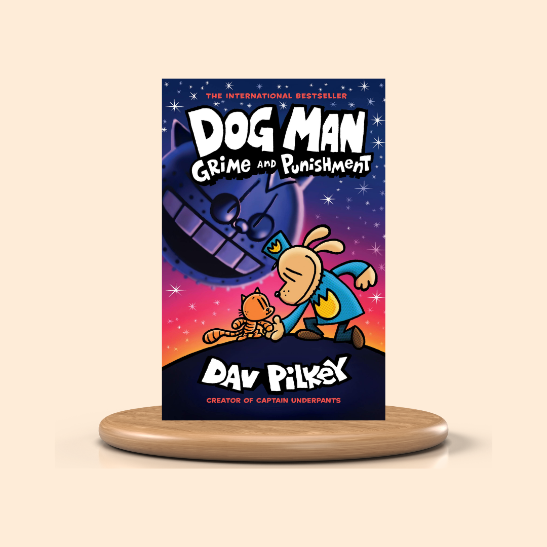 Grime and Punishment by Dav Pilkey: A Graphic Novel (Dog Man #9)