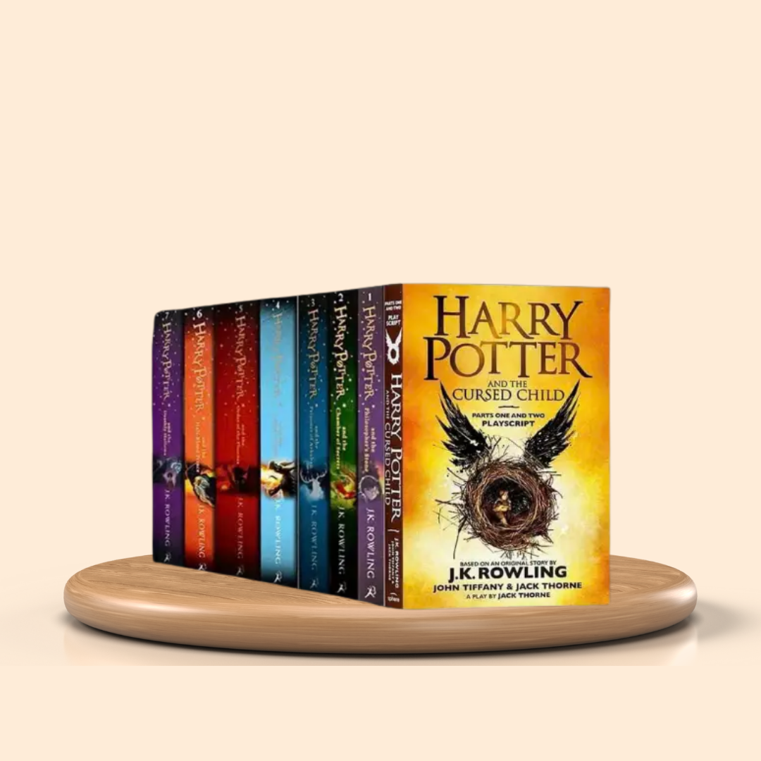 Harry Potter Books Series by J.K. Rowling (Set of 8 Books) Children's Book Cover