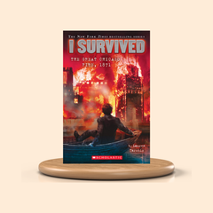 I Survived the Great Chicago Fire, 1871 by Lauren Tarshis Book Cover