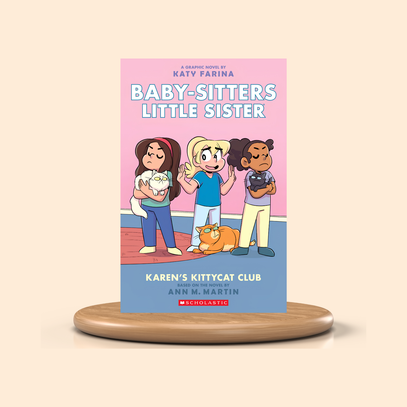 Karen's Kittycat Club: Colored Graphic Novel (Baby-Sitters Little Sister Graphic Novels #4)