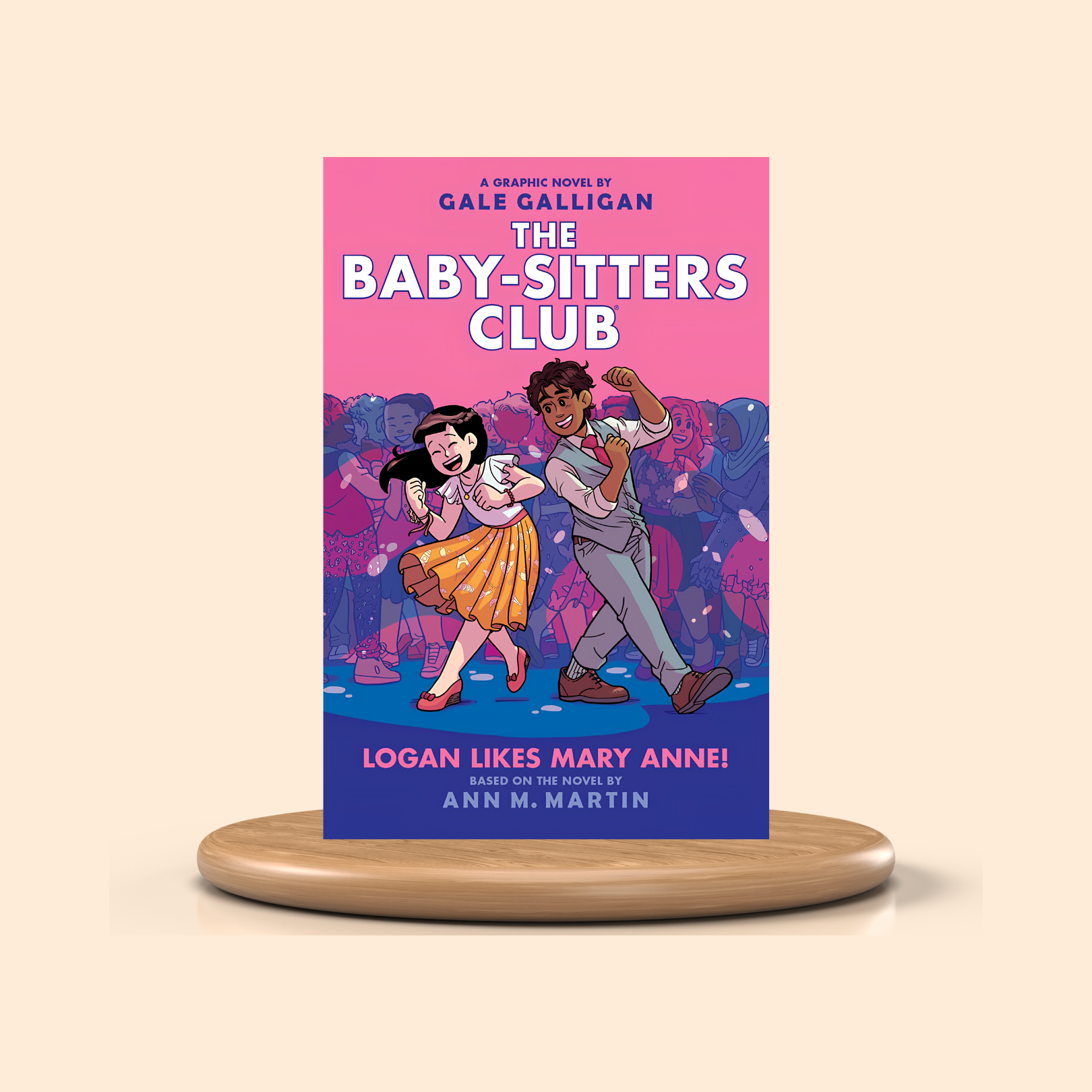 Logan Likes Mary Anne!: Colored Graphic Novel (The Baby-Sitters Club Graphic Novels #8)