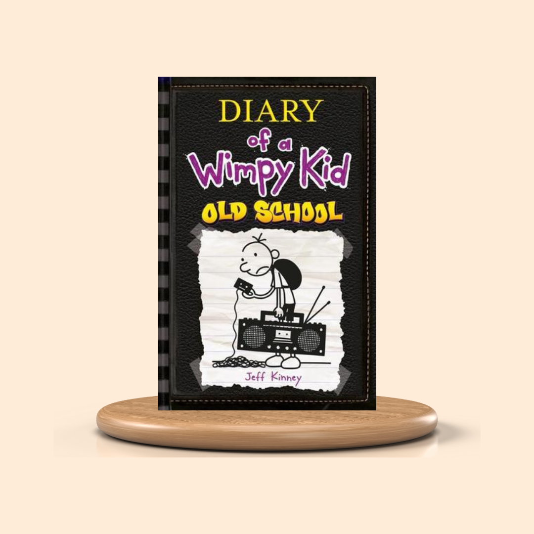 Old School by Jeff Kinney (Diary of a Wimpy Kid #10) Children's Books Cover