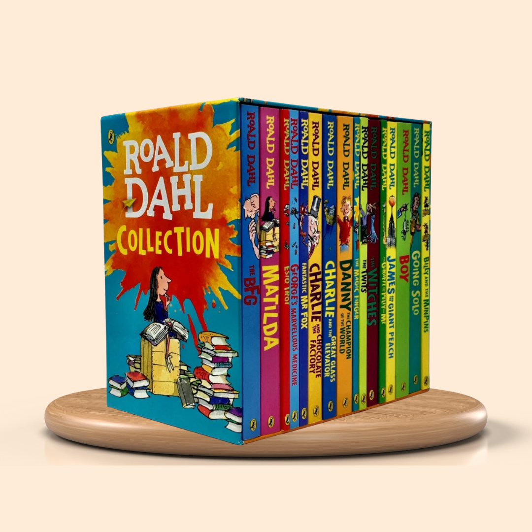 Roald Dahl Collection (Set of 16 Books) Children's Book Cover