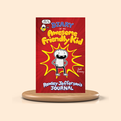 Rowley Jefferson's Diary of an Awesome Friendly Kid by Jeff Kinney Children's Book Cover