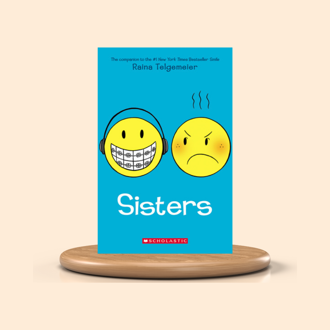 Sisters: A Graphic Novel by Raina Telgemeier (Colored)