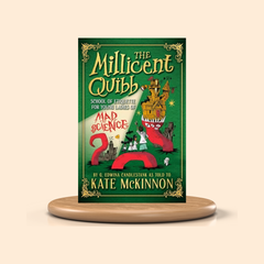 Book cover of 'The Millicent Quibb' by Kaye Mckinnin on a beige background