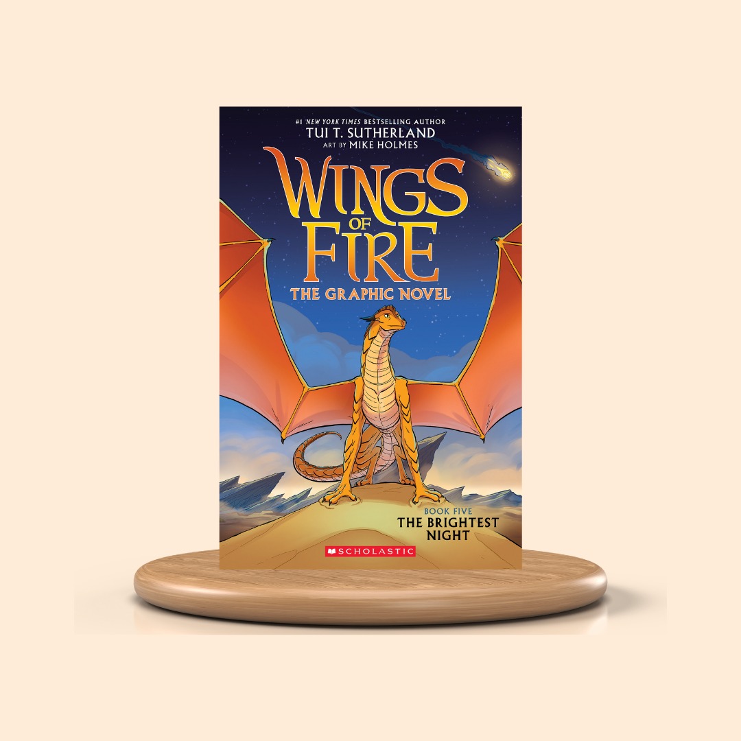The Brightest Night by Tui T. Sutherland (Wings of Fire Graphic Novel #5)