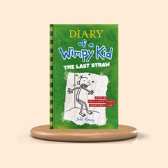 The Last Straw by Jeff Kinney (Diary of a Wimpy Kid #3) Children's Book Cover