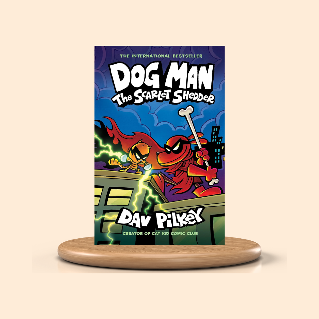 The Scarlet Shedder by Dav Pilkey: A Graphic Novel (Dog Man #12)
