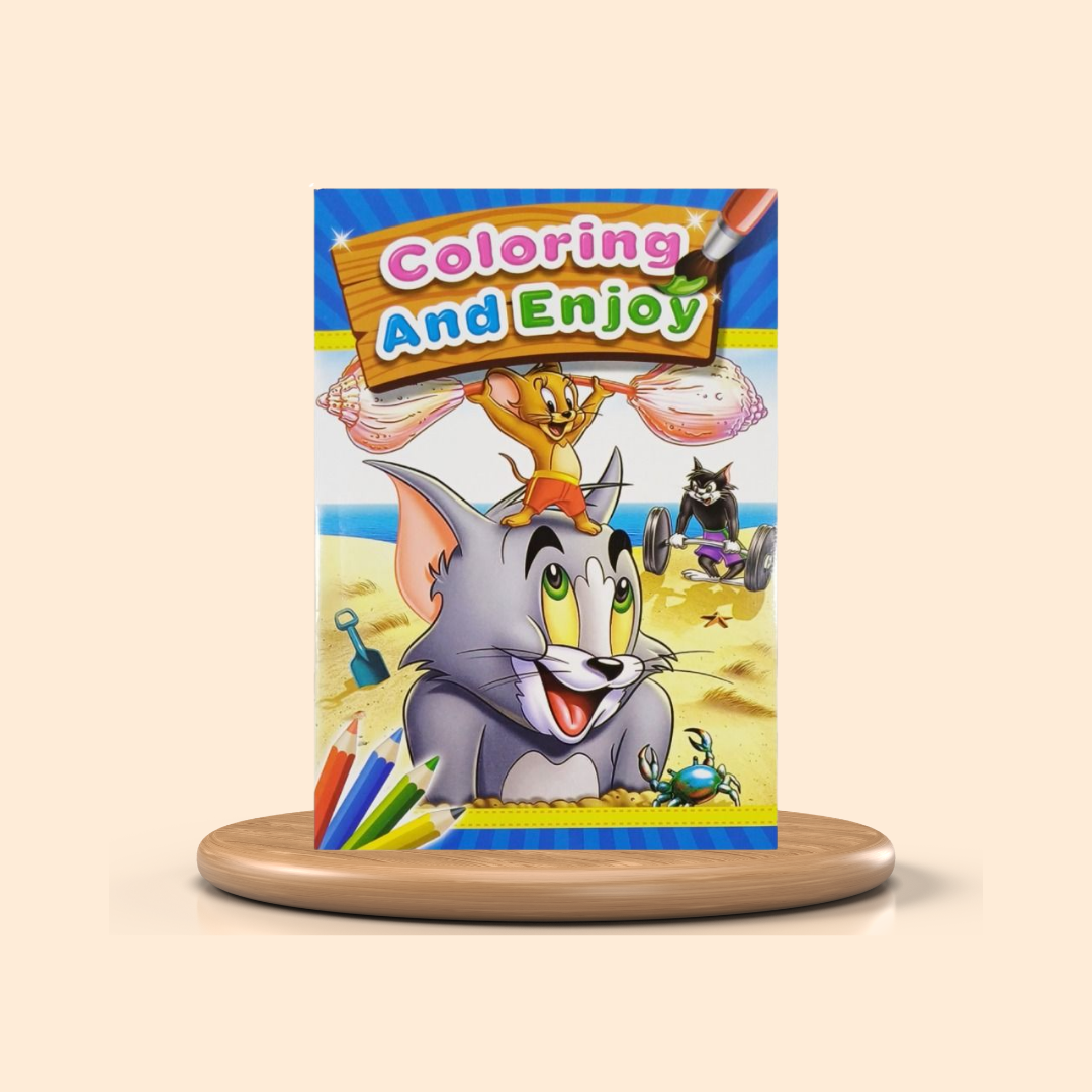 Tom & Jerry Coloring Book (236 x 165 mm)